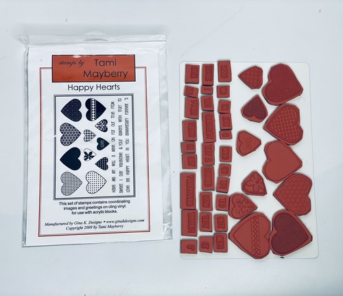 Gina rubber stamps - gina,